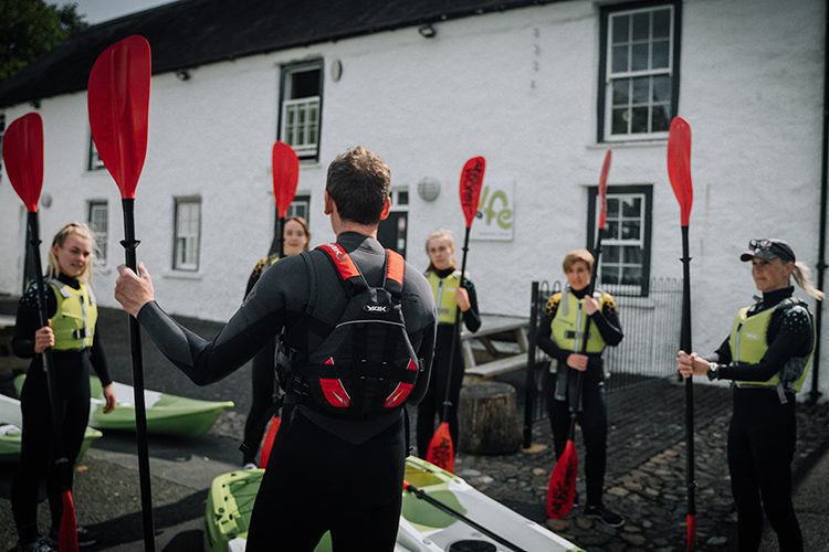 kayak_instruction_castlewellan_lake